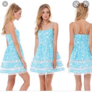 Lilly Pulitzer shorely fox dress size 12